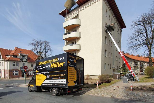 Möbellift schnell und einfach in Geyer